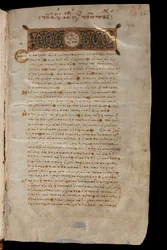 Folio 266 Recto with Text of John 1